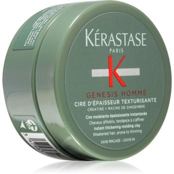 Kérastase Genesis Homme Cire D'Épaisseur Texturisante stylingová modelovací pasta pro jemné nebo řídnoucí vlasy pro muže 75 ml