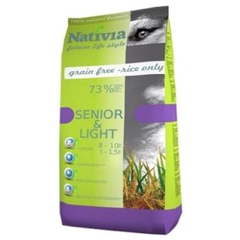 Nativia Senior & Light - Chicken & Rice 3 kg (8595045402503)