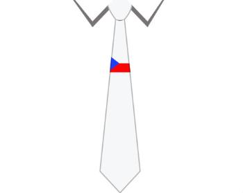 Kravata bílá Česká republika