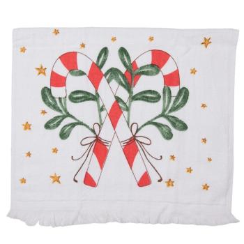 Froté ručník s lízátky Happy Little Christmas - 40*66cm CTHLC2