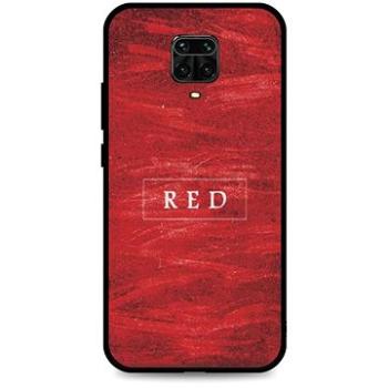 TopQ Kryt LUXURY Xiaomi Redmi Note 9 Pro pevný Red 52595 (Sun-52595)