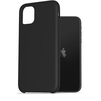 AlzaGuard Premium Liquid Silicone Case pro iPhone 11 černé (AGD-PCS0006B)