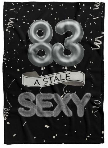 Deka Stále sexy – Černá (věk: 83, Podšití beránkem: NE)