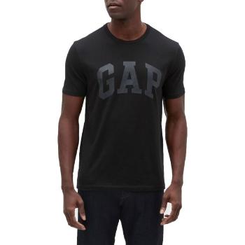 GAP V-BASIC LOGO T Pánské tričko, černá, velikost XL