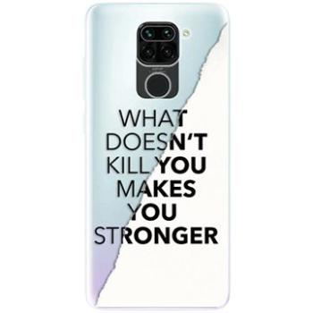 iSaprio Makes You Stronger pro Xiaomi Redmi Note 9 (maystro-TPU3-XiNote9)