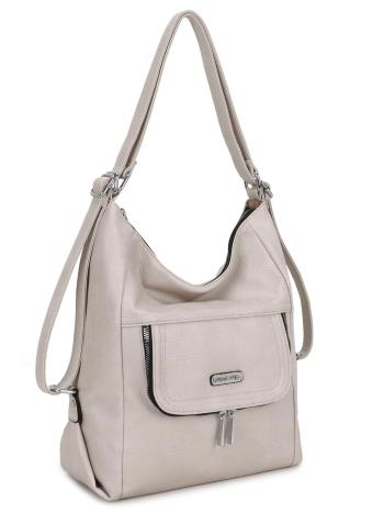 LUIGISANTO BÉŽOVÁ SHOPPER BAG PŘES RAMENO -OW-TR-F10036-BEIGE Velikost: ONE SIZE