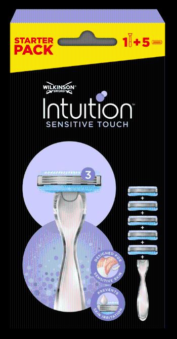 Wilkinson Sword Intuition Sensitive Touch holící strojek + 5 náhr.hl.