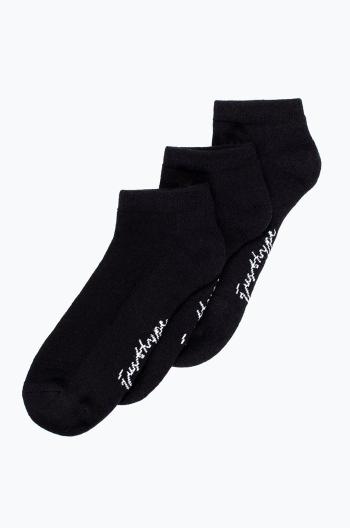 Ponožky Hype (3-pack) pánské, černá barva