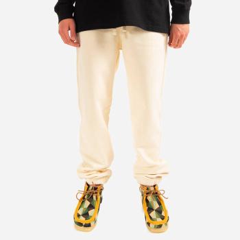 Pánské kalhoty Maharishi Miltype Embroidered Sweatpants 9758 ECRU