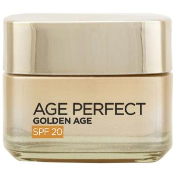 L'Oréal Paris Age Perfect Golden Age SPF20 50 ml denní pleťový krém na všechny typy pleti; proti vráskám; na rozjasnění pleti