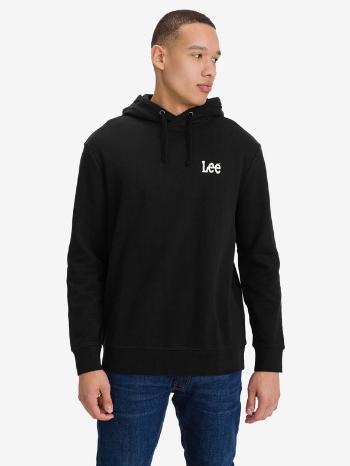 Lee Hoodie Mikina Černá