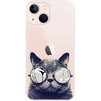 iSaprio Crazy Cat 01 pro iPhone 13 mini (craca01-TPU3-i13m)