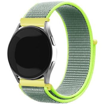 Eternico Airy Universal Quick Release 22mm Green Gray and Green edge    (AET-UN22AY-GrGrG)