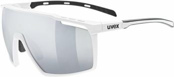 UVEX MTN Perform White Matt/Mirror Silver Cyklistické brýle