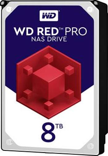 Interní pevný disk 8,9 cm (3,5") Western Digital WD Red™ Pro WD8003FFBX, 8 TB, Bulk, SATA 6 Gb/s