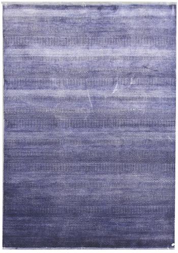Diamond Carpets koberce Ručně vázaný kusový koberec Diamond DC-MCN Lilac/silver (overdye) - 140x200 cm Fialová