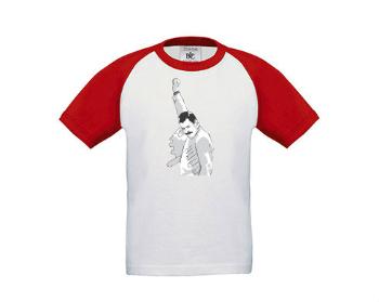 Dětské tričko baseball Freddie Mercury