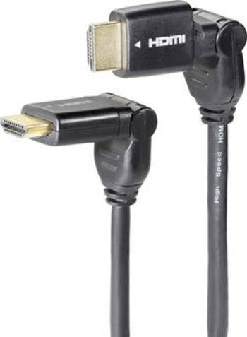 HDMI kabel SpeaKa Professional [1x HDMI zástrčka - 1x HDMI zástrčka] černá 5.00 m