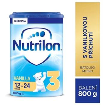 Nutrilon 3 Advanced Vanilla batolecí mléko 800 g, 12+ (8590340104084)