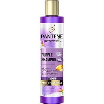 PANTENE Pro-V Miracles Strength & Anti-Brassiness Šampon fialový 225 ml (8006540050132)