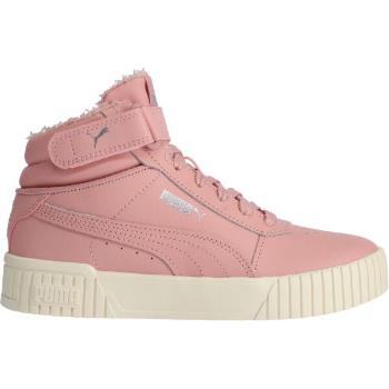 Puma CARINA 2.0 MID Dívčí zimní tenisky, růžová, velikost 37.5