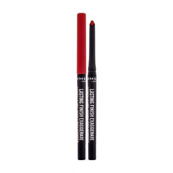 Rimmel London Lasting Finish Exaggerate 0,35 g tužka na rty pro ženy 024 Red Diva