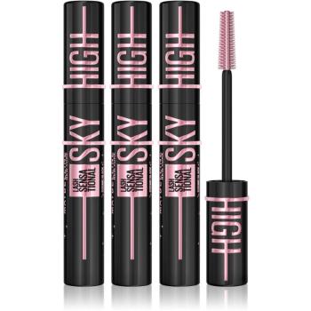 Maybelline Lash Sensational Sky High Cosmic Black prodlužující řasenka extra černá 3x7,2 ml