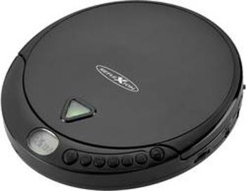 Přenosný CD přehrávač Discman s FM rádiem Reflexion PCD510MF, CD, CD-R, CD-RW, MP3, černá