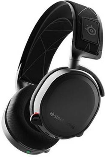 Steelseries Arctis 7 herní headset stereo, bez kabelu, na kabel přes uši, s USB, jack 3,5 mm, černá