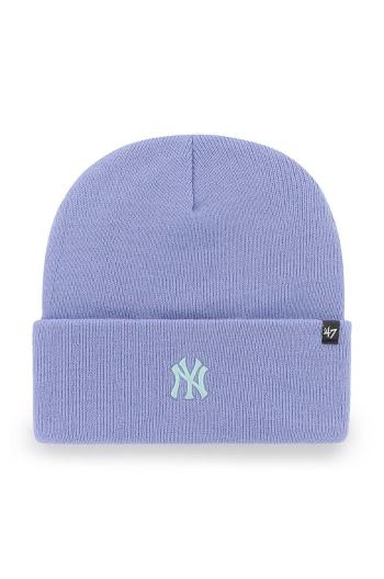 Čepice 47brand Mlb New York Yankees fialová barva,