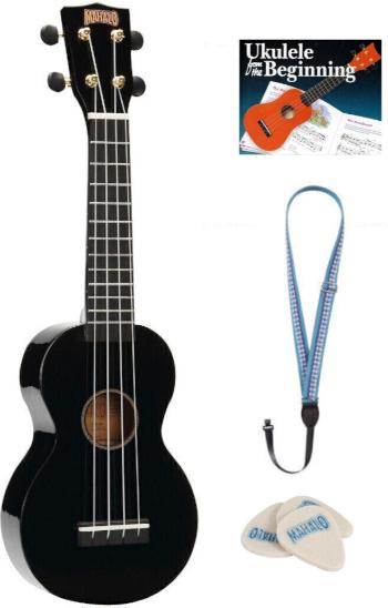 Mahalo MR1-BK SET Black Sopránové ukulele