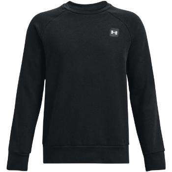 Under Armour RIVAL FLEECE CREW Chlapecká mikina, černá, velikost