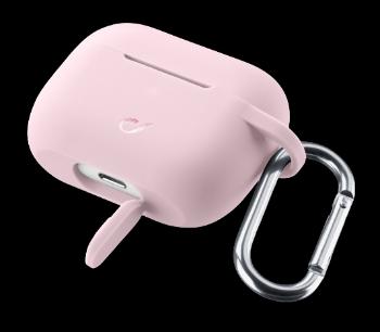 CellularLine Ochranný kryt s karabinou Bounce pro Apple AirPods Pro růžový
