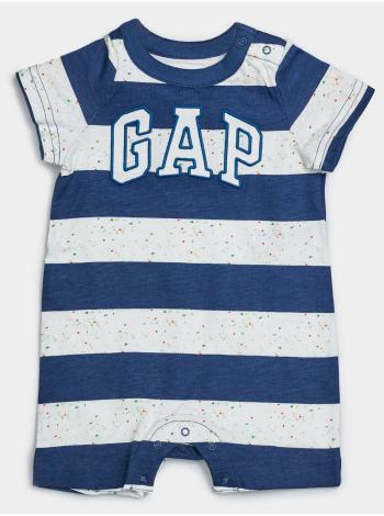 Modrý klučičí baby overal GAP Logo arch shirty