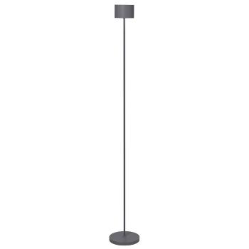 Přenosná stojací LED lampa FAROL Blomus tmavě šedá