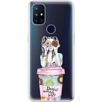 iSaprio Donut Worry pro OnePlus Nord N10 5G (donwo-TPU3-OPn10)