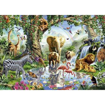 Ravensburger Puzzle Dobrodružství v džungli 1000 dílků