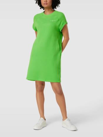 Tommy Hilfiger dámské zelené mikinové šaty - S (LWY)