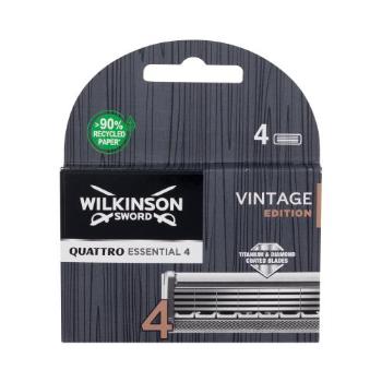 Wilkinson Sword Quattro Essential 4 Vintage Edition náhradní břit náhradní břit 4 ks pro muže