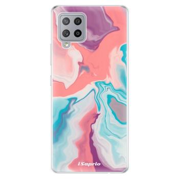 Odolné silikonové pouzdro iSaprio - New Liquid - Samsung Galaxy A42