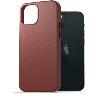 AlzaGuard Genuine Leather Case pro iPhone 13 Mini hnědé (AGD-GLC0005C)