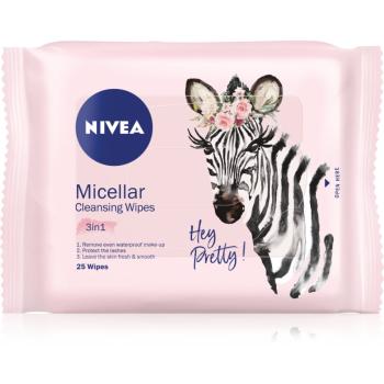 Nivea Micellar čisticí pleťové ubrousky 3 v 1 25 ks