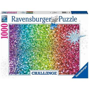 Ravensburger 167456 Challenge Puzzle: Glitter 1000 dílků  (4005556167456)