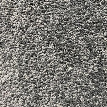 Vopi koberce Kusový čtvercový koberec Udine taupe - 120x120 cm Černá