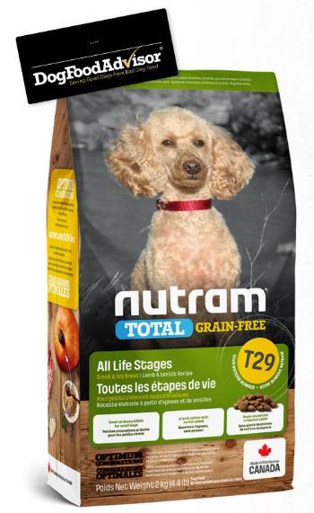 NUTRAM dog T29 - TOTAL GF SMALL lamb/lentils  - 2kg