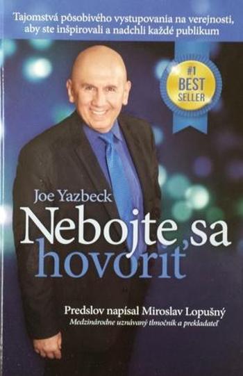 Nebojte sa hovoriť - Yazbeck Joe