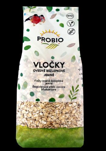 PRO-BIO obchod.spol. s r.o. Vločky ovesné bezlepkové jemné 500 g BIO PROBIO