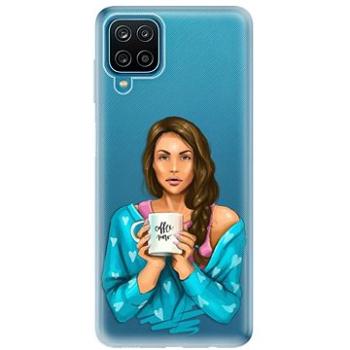 iSaprio Coffe Now - Brunette pro Samsung Galaxy A12 (cofnobru-TPU3-A12)