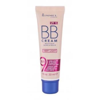 Rimmel London BB Cream 9in1 SPF15 30 ml bb krém pro ženy Very Light