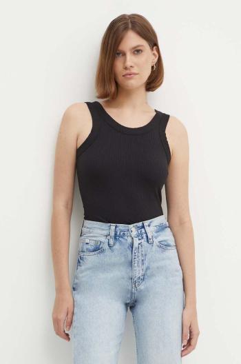 Top Calvin Klein dámský, černá barva, K20K207190